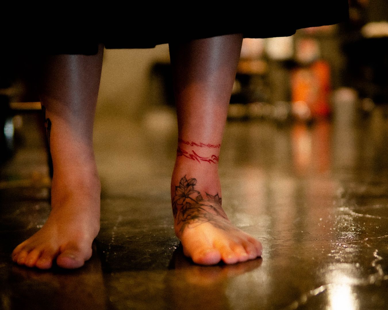 abstract lettering tattoo 05