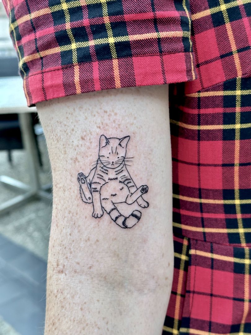 cat tattoo