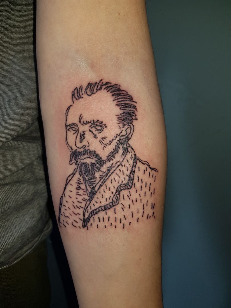 van gogh tattoo
